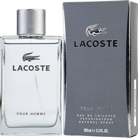 lacoste eau de toilette pour homme vaporisateur|lacoste pour homme intense.